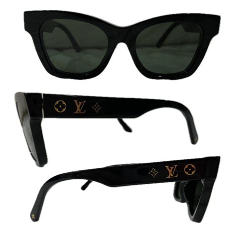 lv blanca sunglasses|LOUIS VUITTON Acetate Blanca Sunglasses Z1465E Black.